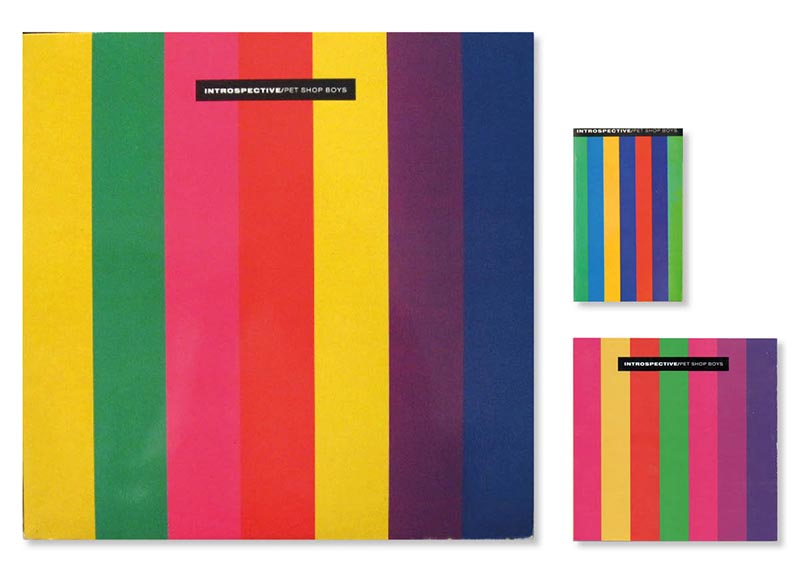 Vinyl, CD and Cassette covers for Introspective by Pet Shop Boys